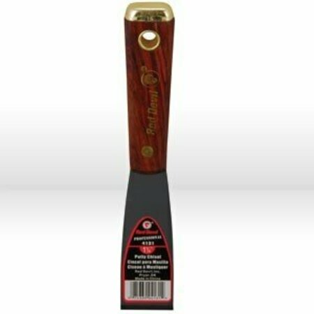 RED DEVIL Putty Chisel, 1-1/4in. PUTTY CHISEL 4131